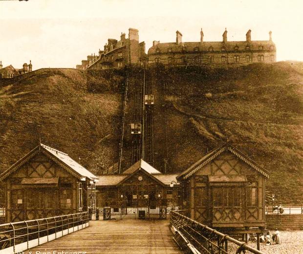 The Northern Echo: The water balanced inclined tramway at Saltburn
